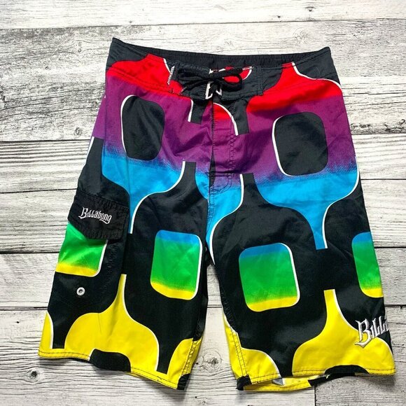 Billabong Geometric Print Board Shorts - Picture 1 of 10